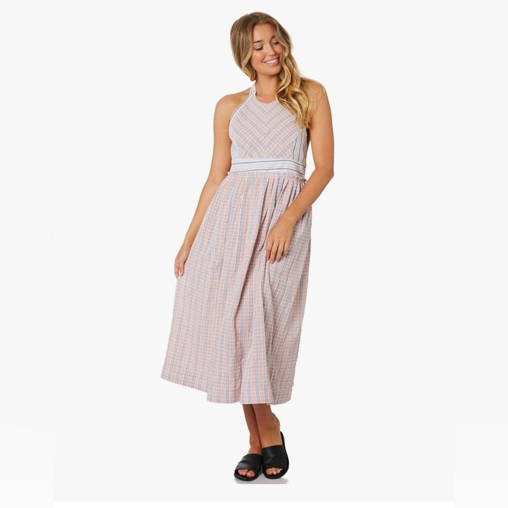 NWT Free People Color Theory Midi Beach Dress Size S See Measurements